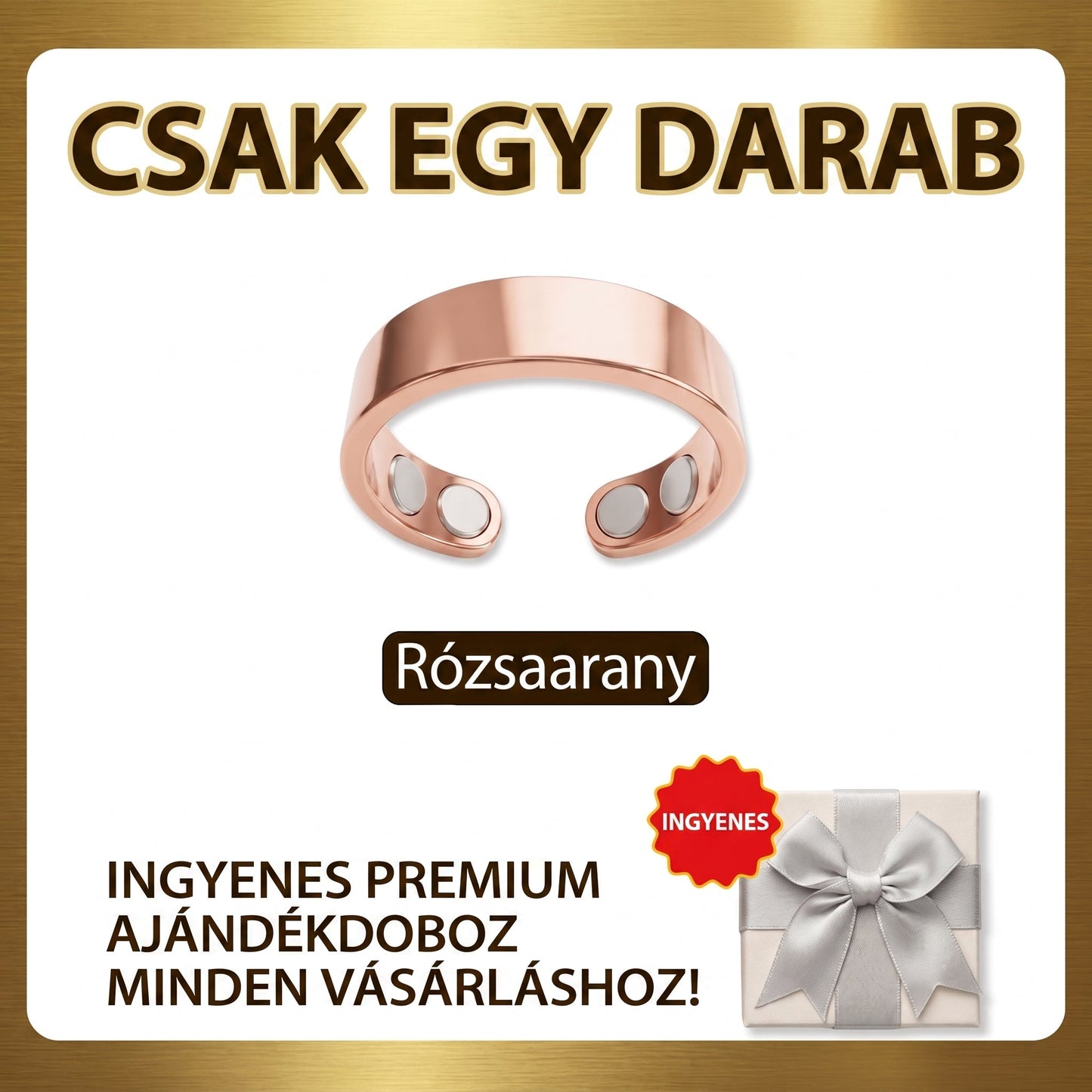 𝐗𝐈𝐌𝐎𝐍𝐓𝐇® Fogyókúrás Anyagcsere Mágneses Terápiás Gyűrű: Hárommagos Anyagcsere Aktiválás — Mindössze 30 perc naponta a Fogyás és a Nyirokkeringés támogatására — Plusz ízületi enyhülés, jobb alvás és mentális tisztaság.