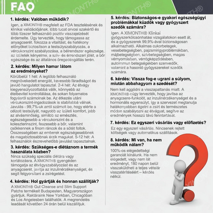 🔥 Extra 30% kedvezmény + ingyenes gyors szállítás!💚 Akár 12–25 kg fogyás 4–8 hét alatt – természetes, biztonságos és klinikailag tesztelt!✅ 180 napos pénzvisszafizetési garancia – kockázat nélkül!